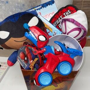 Marvel Spider-Man Kids EASTER BASKET BUNDLE Set